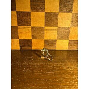 Laser Tulip Keychain